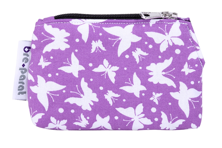 bre.parat Pumpentasche Schmetterling lila bre.parat Pumpentasche Schmetterling lila