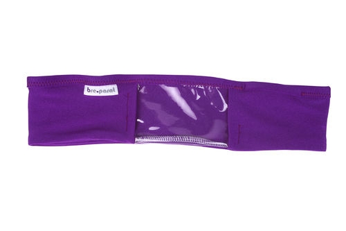 bre.parat Bauchband mit Sichtfenster lila 55-59cm bre.parat Bauchband mit Sichtfenster lila 55-59cm