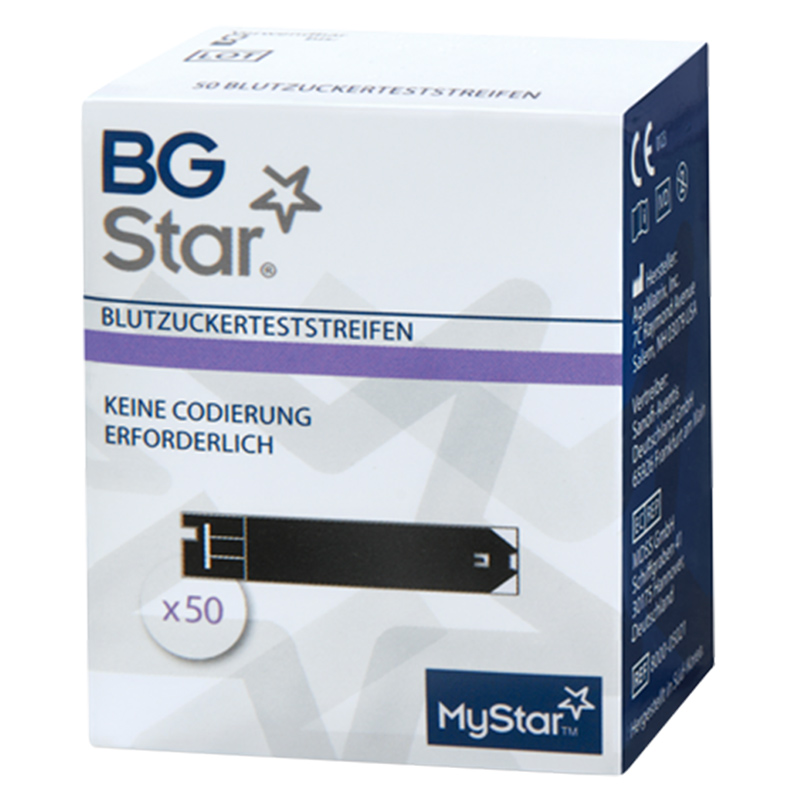 BG Star Blutzucker-TS 50 Stück BG Star Blutzucker-TS 50 Stück