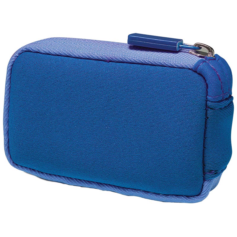 MiniMed Neopren-Tasche mit Reißverschluss blau