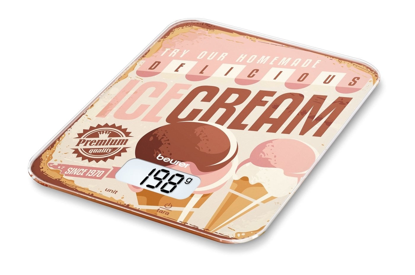 beurer KS19 Küchenwaage Ice-Cream