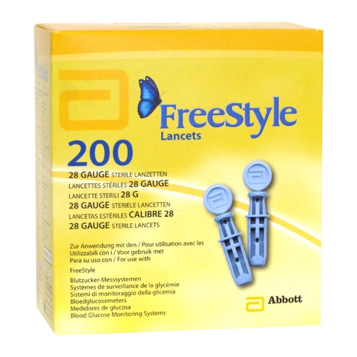FreeStyle Lancets 28G 200 Stück FreeStyle Lancets 28G 200 Stück