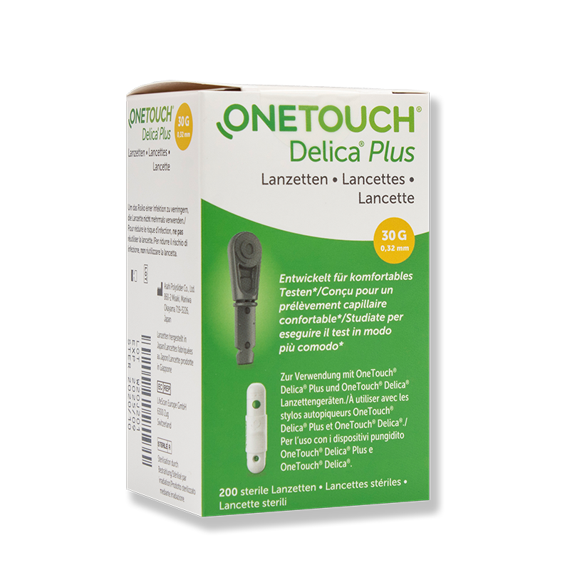 OneTouch Delica Plus Lanzetten 30G 200 Stück OneTouch Delica Plus Lanzetten 30G 200 Stück