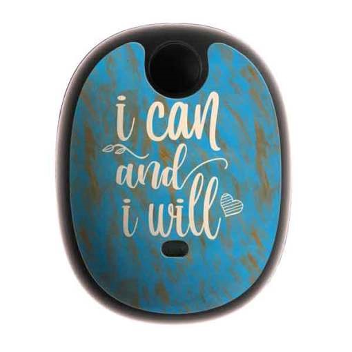 Eversense Transmitter Sticker I can and I will Eversense Transmitter Sticker I can and I will