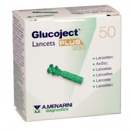 Glucoject Lancets PLUS 33G 50 Stück