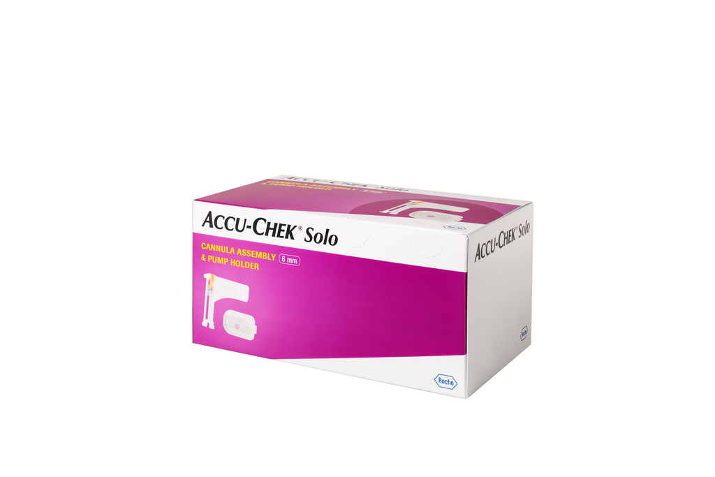Accu-Chek Solo Pumpenhalterung u. Kanüle 6mm 13 Stück Accu-Chek Solo Pumpenhalterung u. Kanüle 6mm 13 Stück