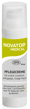 Novatop Medical Pflegecreme 20% Urea 75ml