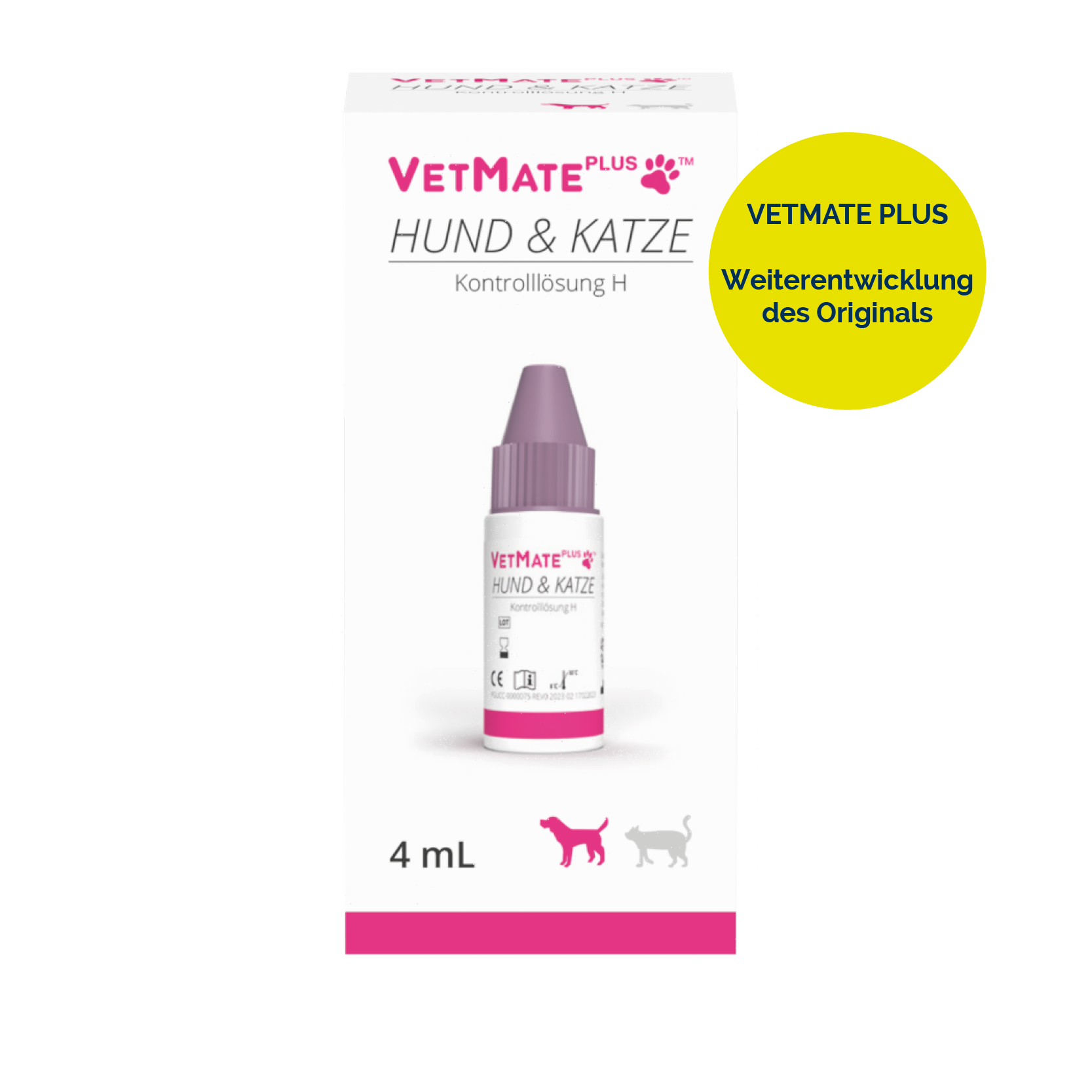 Vetmate Injection VetMate PLUS Kontrolllösung H 4ml | 50100111
