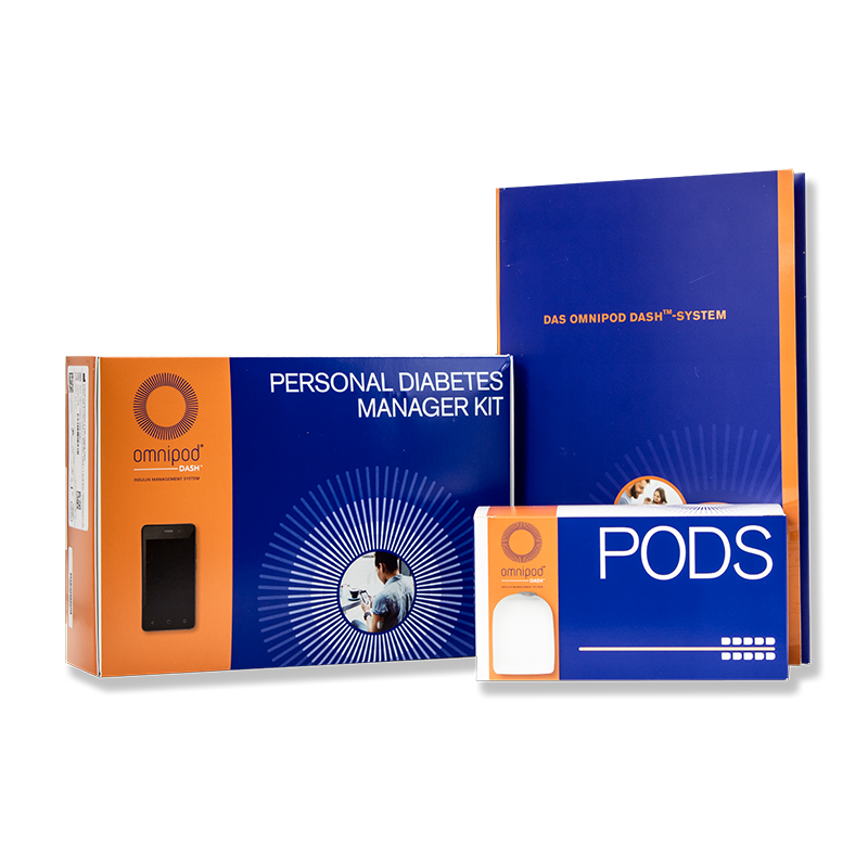 Omnipod DASH System Starter Set mmol/l (neu) + 10 Pods Omnipod DASH System Starter Set mmol/l (neu) + 10 Pods