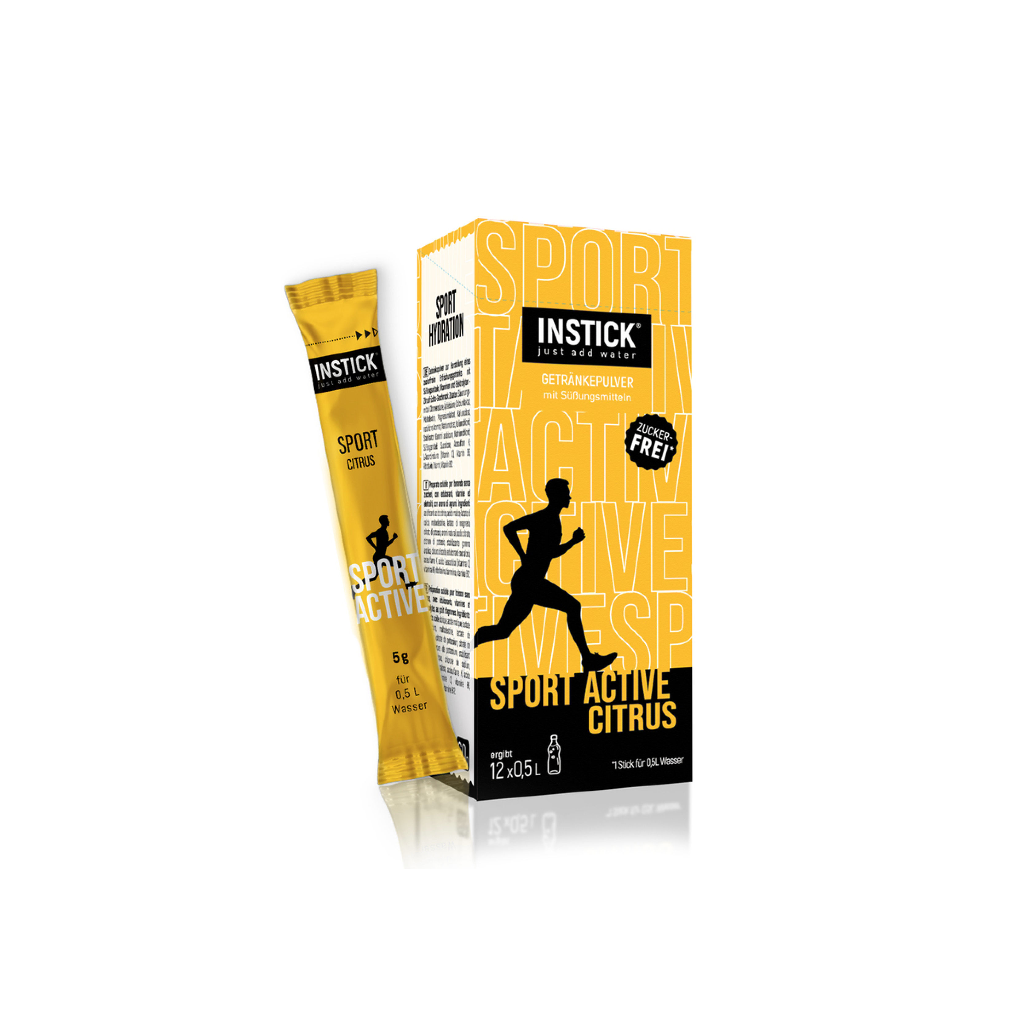 INSTICK Sport Active Citrus 5g 12 Stück