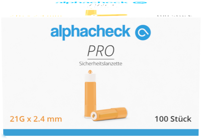 alphacheck PRO Sicherheitslanzetten 21G 100 Stück alphacheck PRO Sicherheitslanzetten 21G 100 Stück