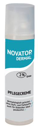 Novatop Dermal Pflegecreme 2% Urea 75ml