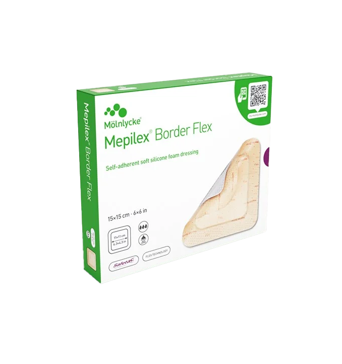 Mepilex Border Flex Schaumverband 7,5 x 7,5 cm 10 Stück Mepilex Border Flex Schaumverband 7,5 x 7,5 cm 10 Stück