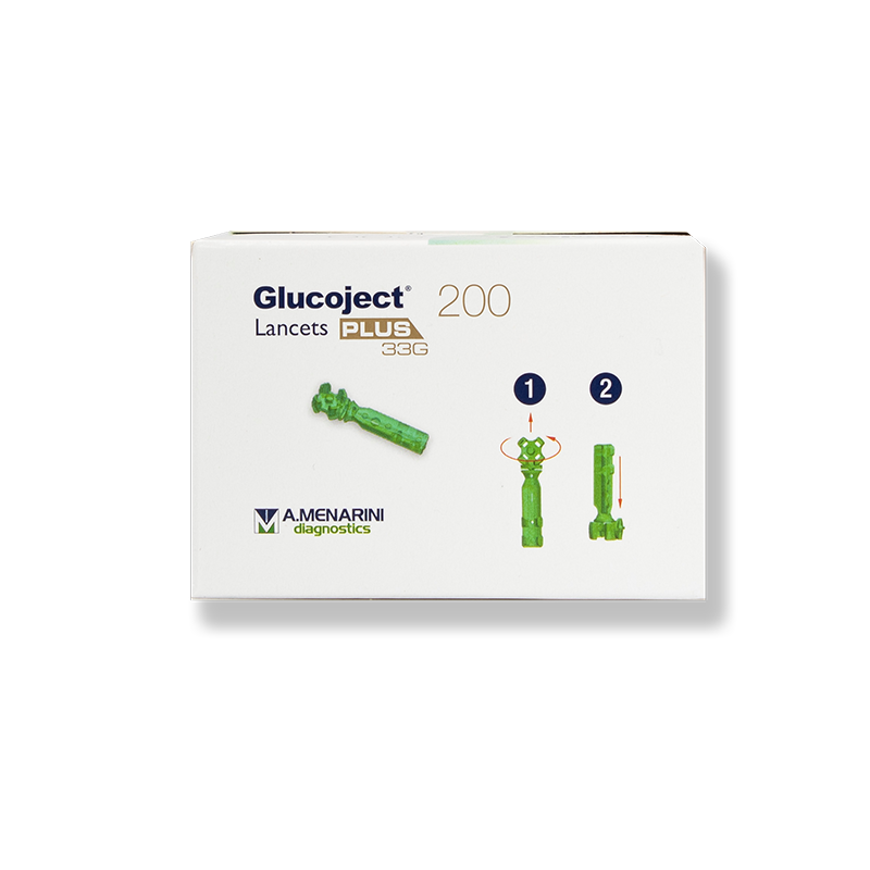 Glucoject Lancets PLUS 33G 200 Stück