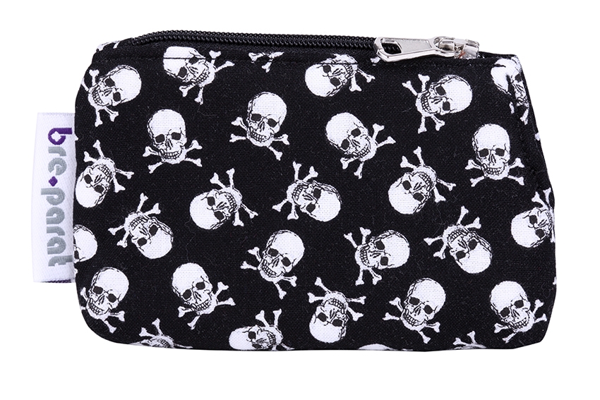 bre.parat Pumpentasche Totenkopf schwarz bre.parat Pumpentasche Totenkopf schwarz