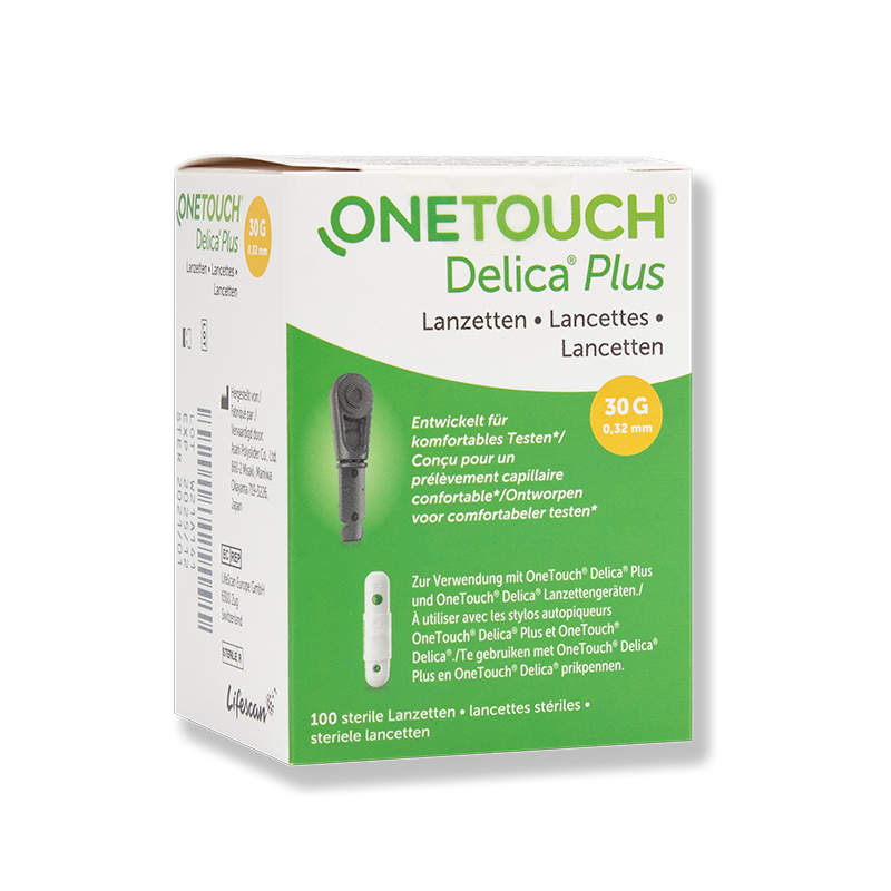OneTouch Delica Plus Lanzetten 30G 100 Stück