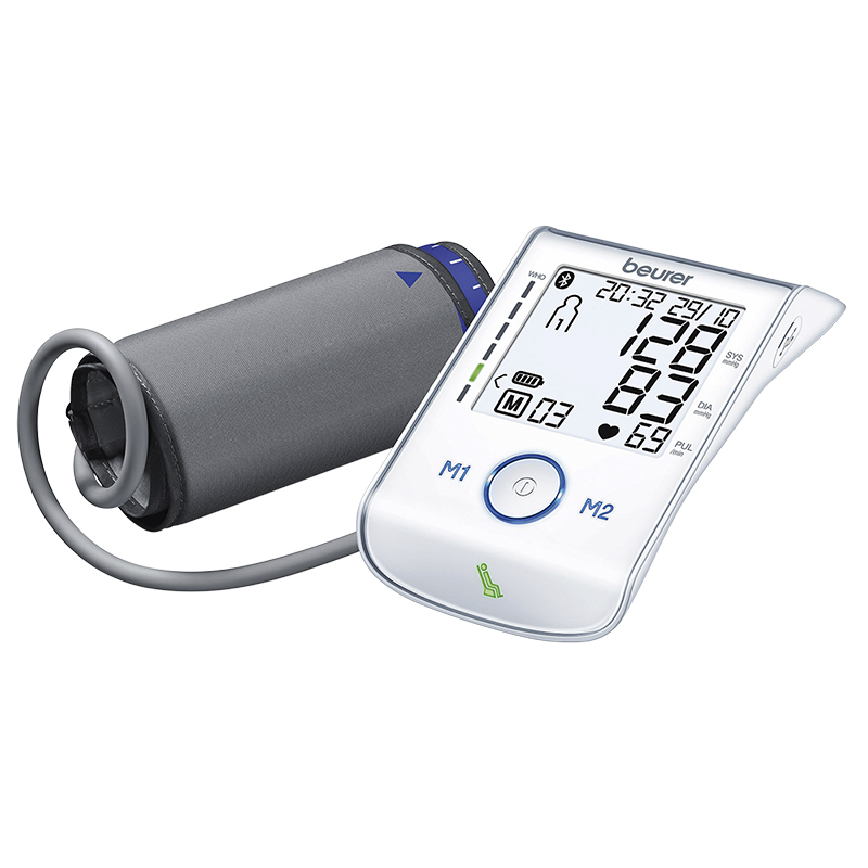 beurer BM85 Oberarm-Blutdruckmessgerät Bluetooth