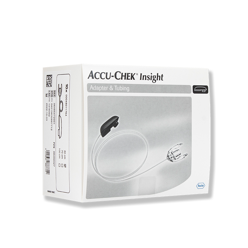 Accu-Chek Insight Adapter und Schlauch 40cm 10 Stück Accu-Chek Insight Adapter und Schlauch 40cm 10 Stück