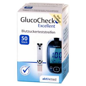 GlucoCheck Excellent Blutzucker-TS 50 Stück