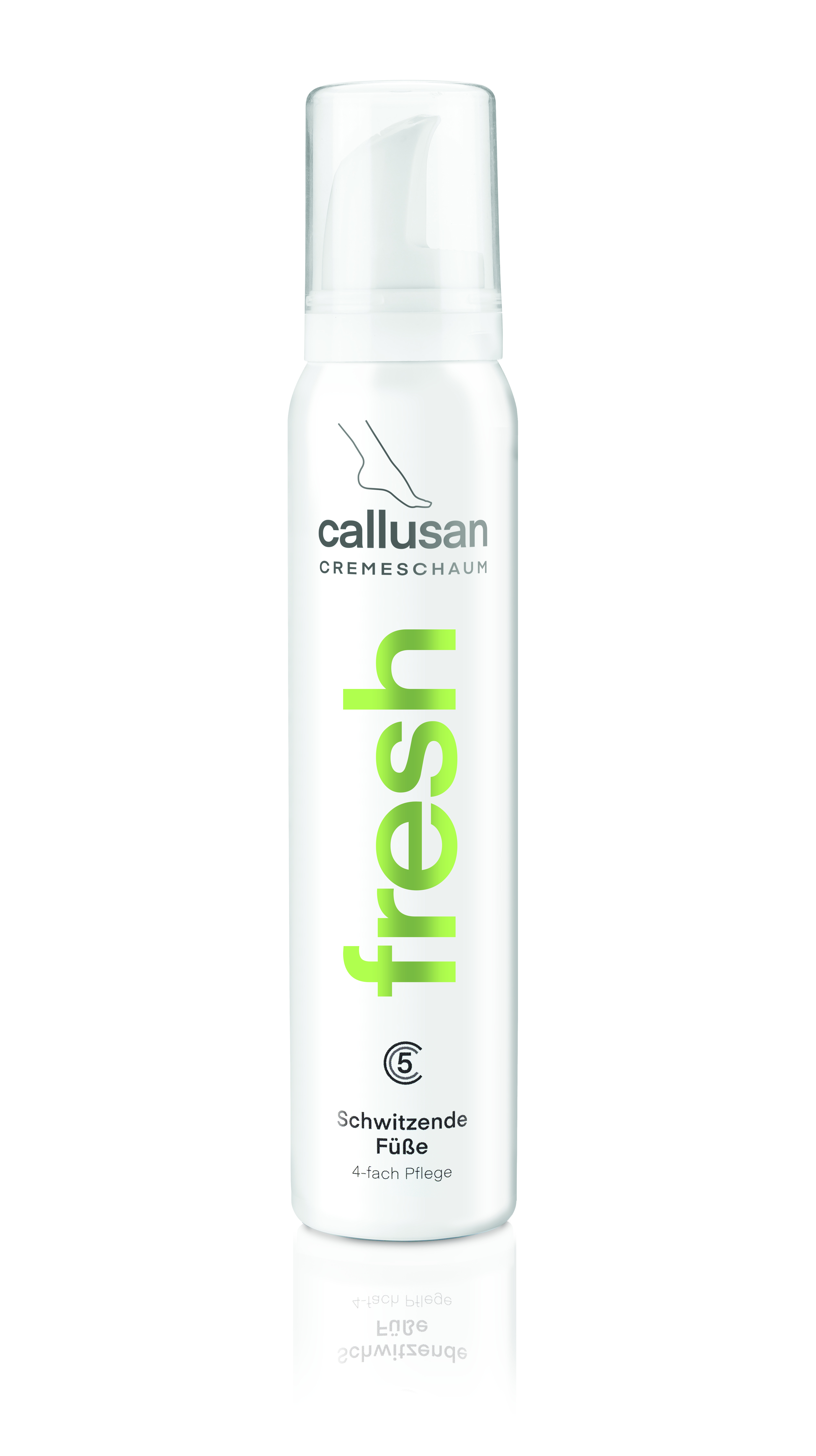 Callusan Cremeschaum fresh 125ml Callusan Cremeschaum fresh 125ml