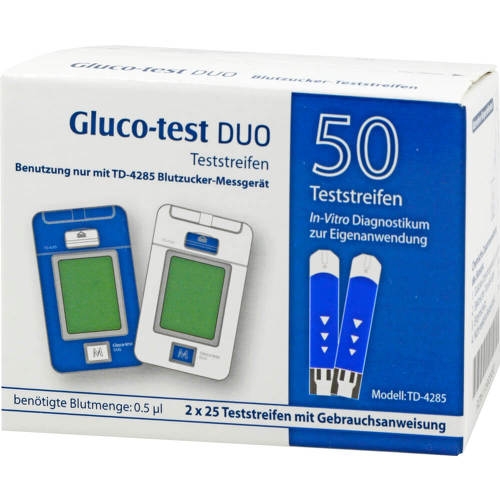 Gluco-test DUO Blutzucker-TS 50 Stück Gluco-test DUO Blutzucker-TS 50 Stück