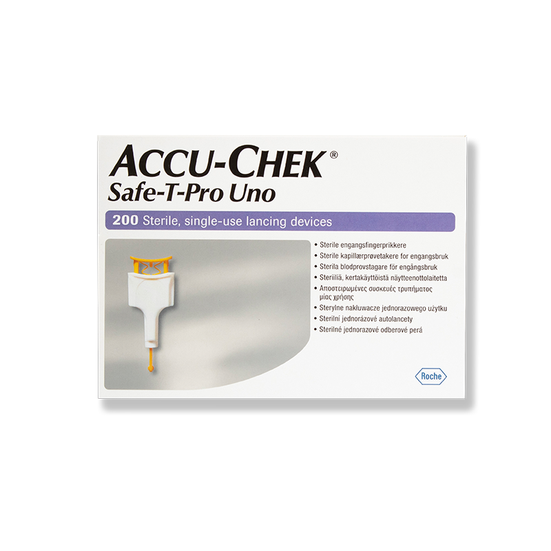 Accu-Chek Safe-T-Pro Uno Sicherheitslanzetten 200 Stück