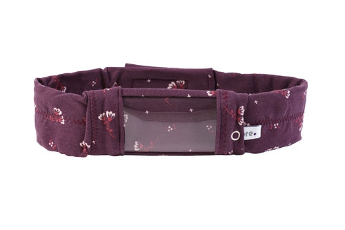 bre.parat Sportband mit Sichtfenster Blüte beere 65-69cm bre.parat Sportband mit Sichtfenster Blüte beere 65-69cm