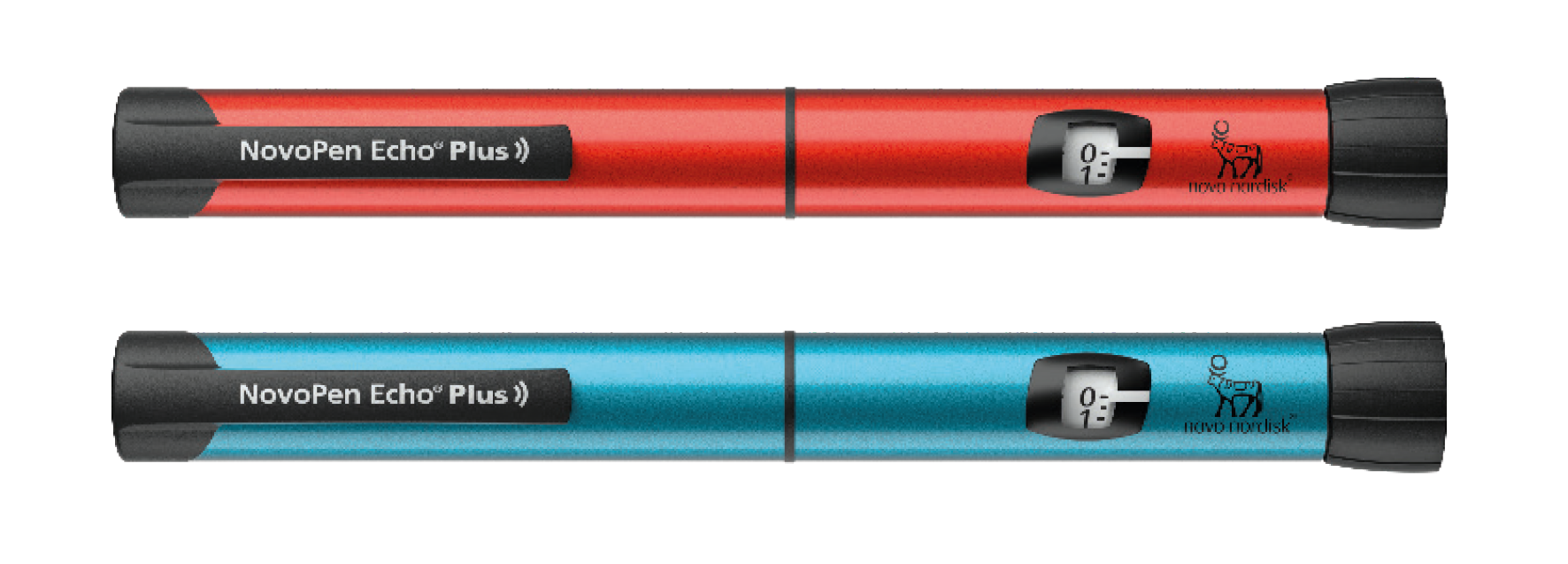 NovoPen Echo Plus Injektionsgerät blau NovoPen Echo Plus Injektionsgerät blau