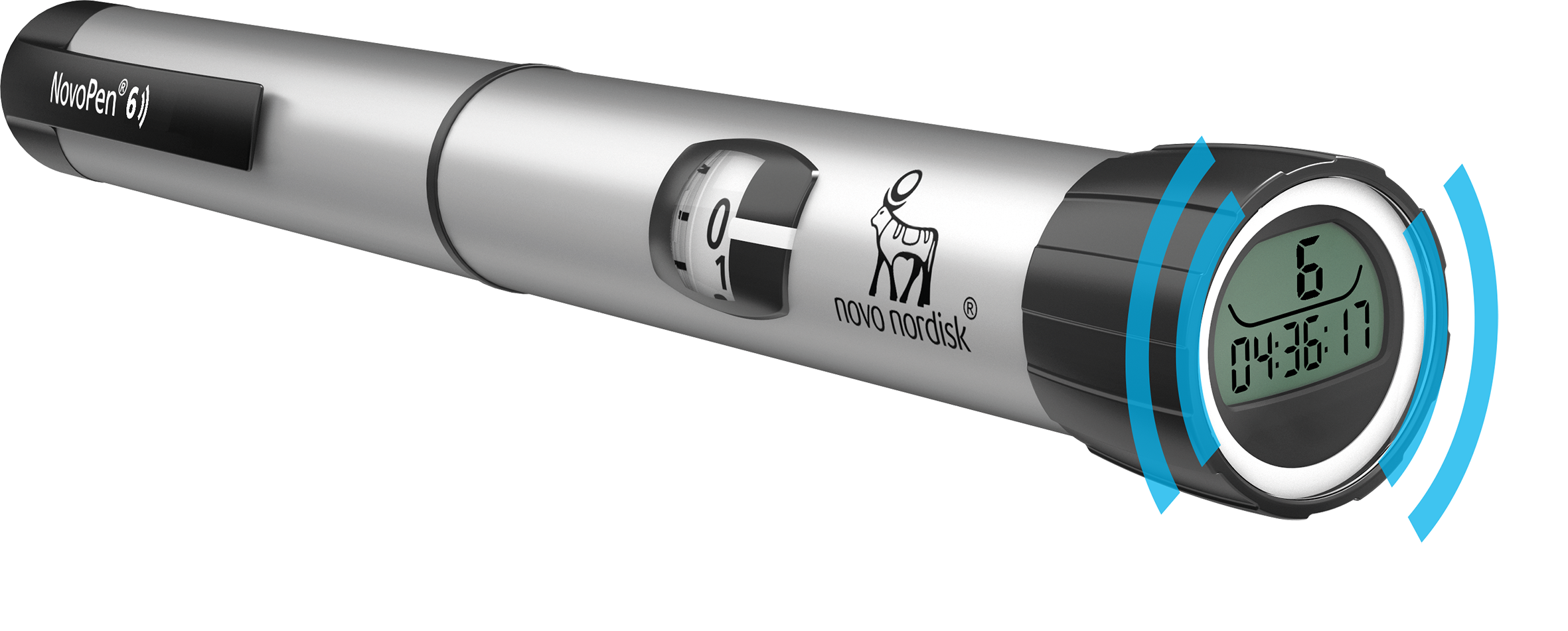 NovoPen 6 Injektionsgerät silber NovoPen 6 Injektionsgerät silber