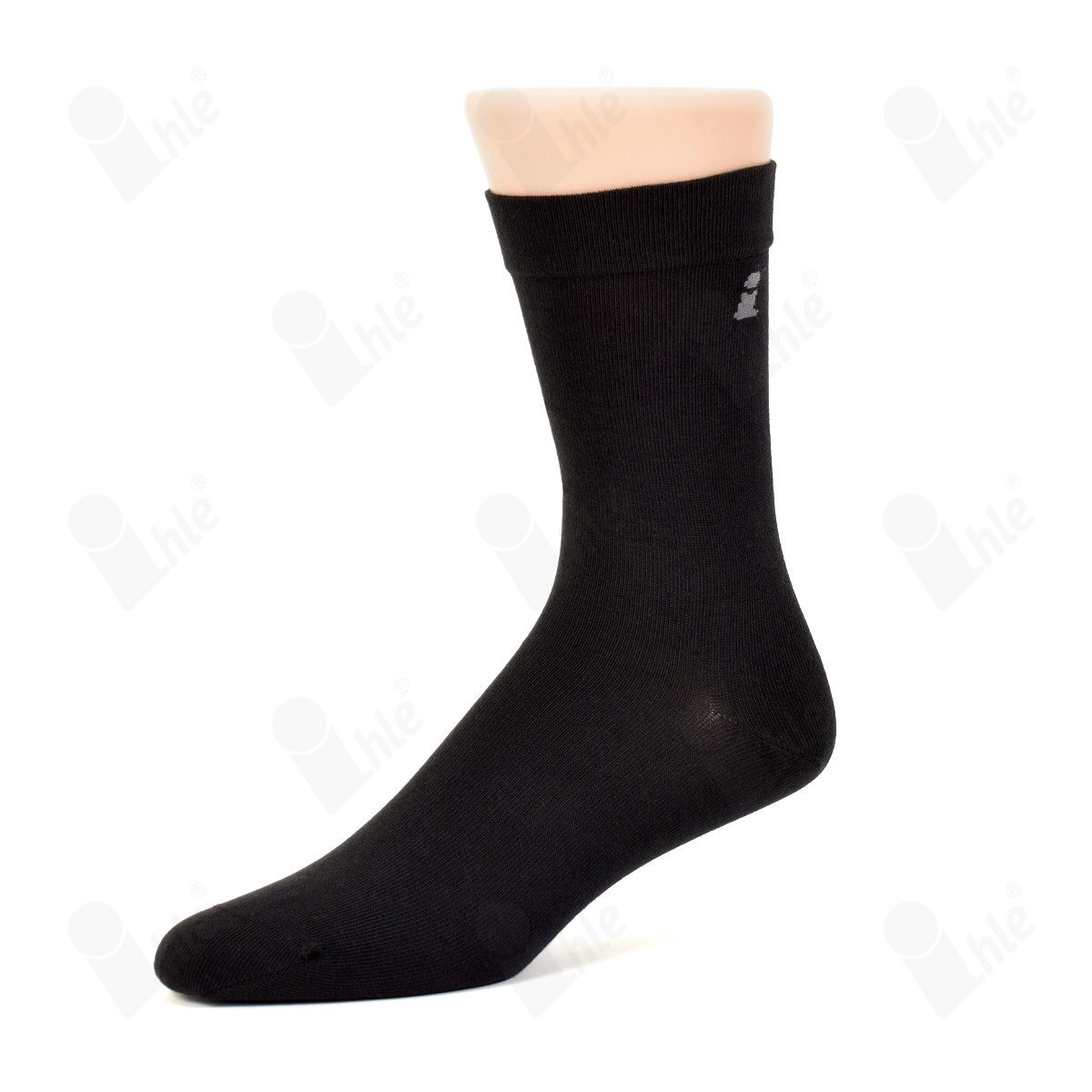 Ihle Socke klassisch schwarz Gr. 35-38