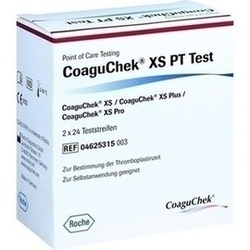 CoaguChek XS PT Test 2 x 24 Stück