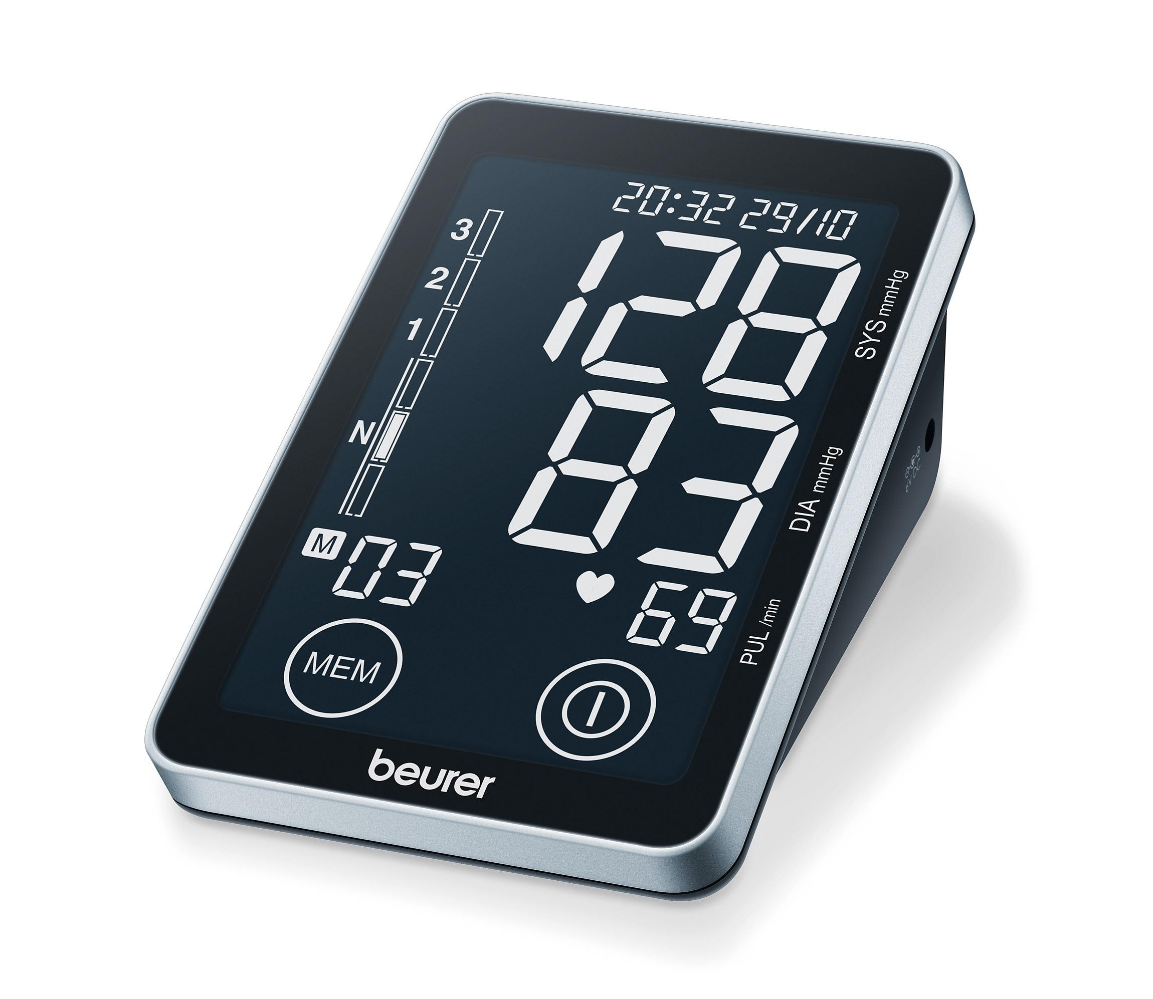 beurer BM58 Oberarm-Blutdruckmessgerät mit Software beurer BM58 Oberarm-Blutdruckmessgerät mit Software