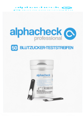 alphacheck professional Blutzucker-TS 50 Stück