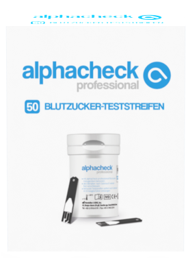 alphacheck professional Blutzucker-TS 50 Stück alphacheck professional Blutzucker-TS 50 Stück