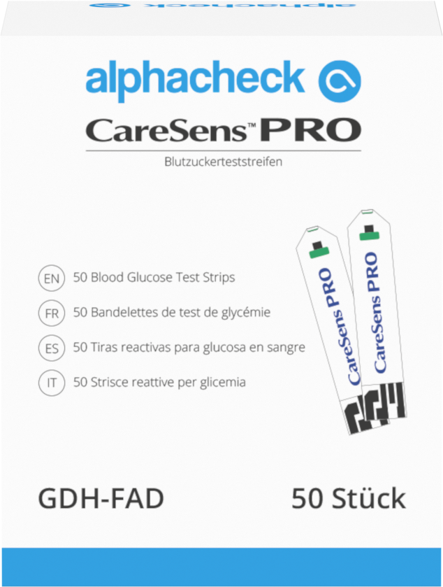 alphacheck CareSens Pro Blutzucker-TS 50 Stück alphacheck CareSens Pro Blutzucker-TS 50 Stück