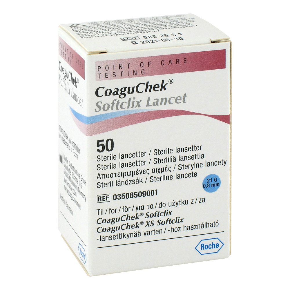 CoaguChek Softclix Lancet 50 Stück CoaguChek Softclix Lancet 50 Stück