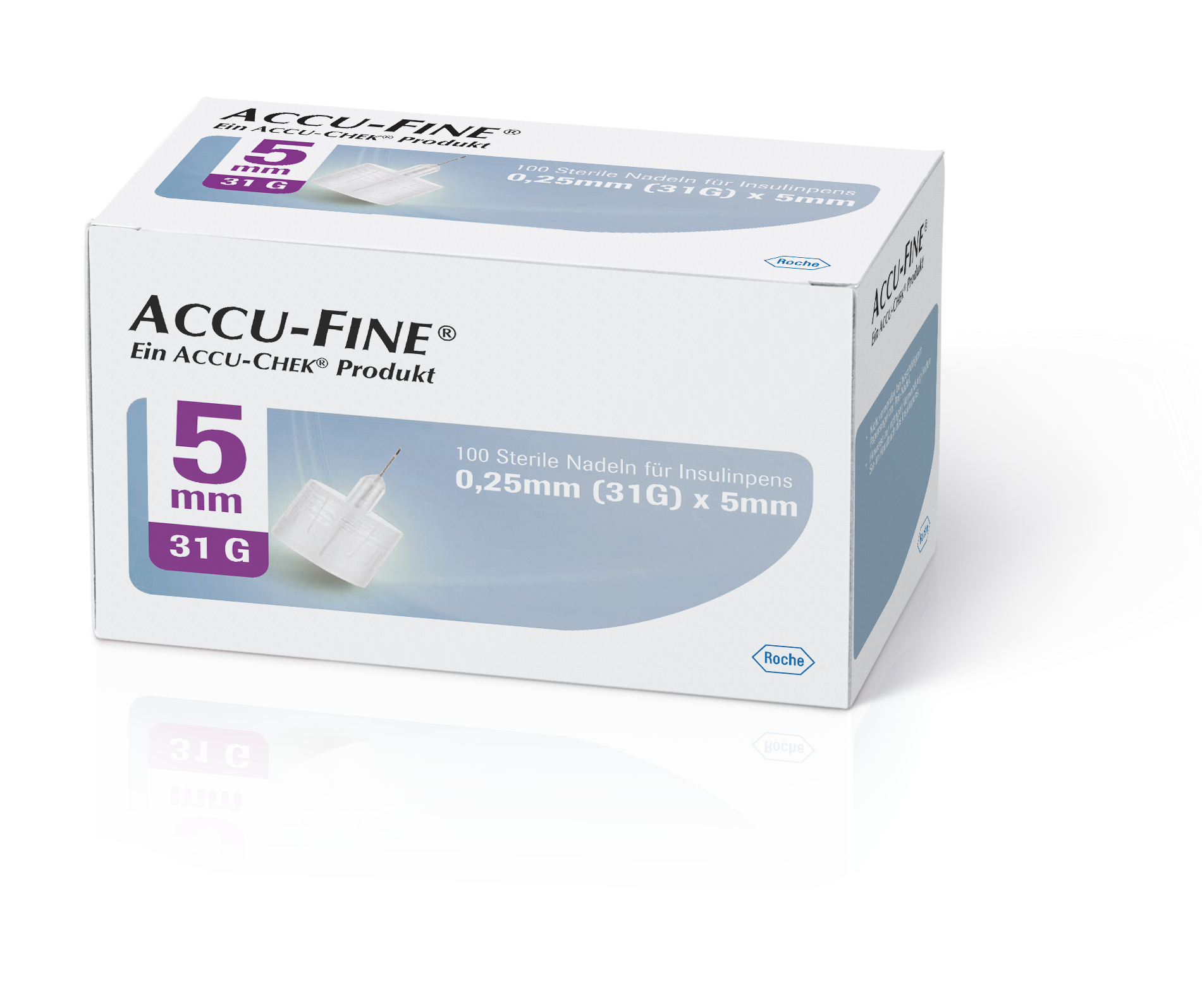 Accu-Fine Pen-Nadeln 31G 5mm 100 Stück Accu-Fine Pen-Nadeln 31G 5mm 100 Stück