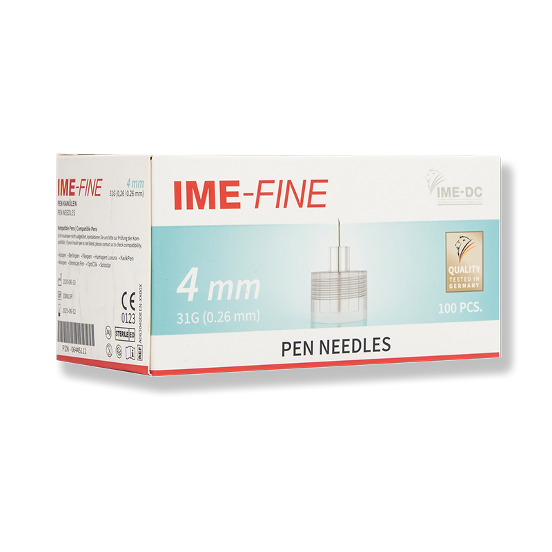 IME-Fine Pen-Nadeln 31G 4mm 100 Stück