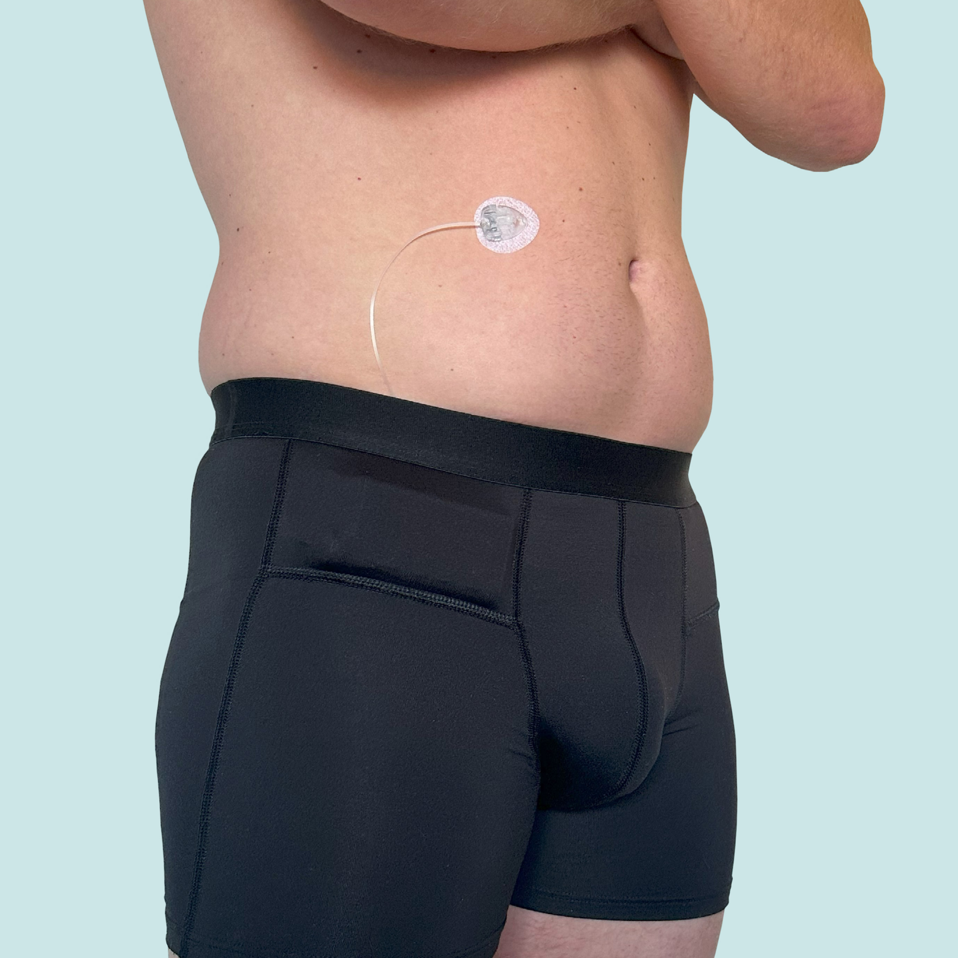 Diacé Boxershorts mit Taschen schwarz M