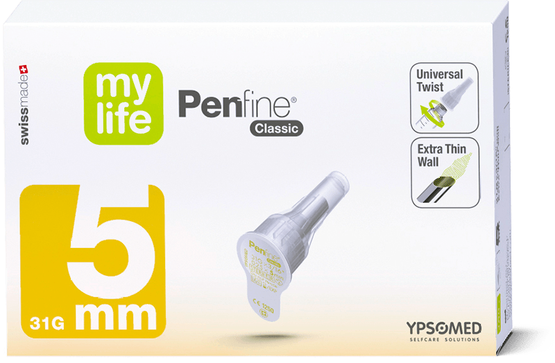 mylife Penfine Classic 31G 5mm 100 Stück mylife Penfine Classic 31G 5mm 100 Stück