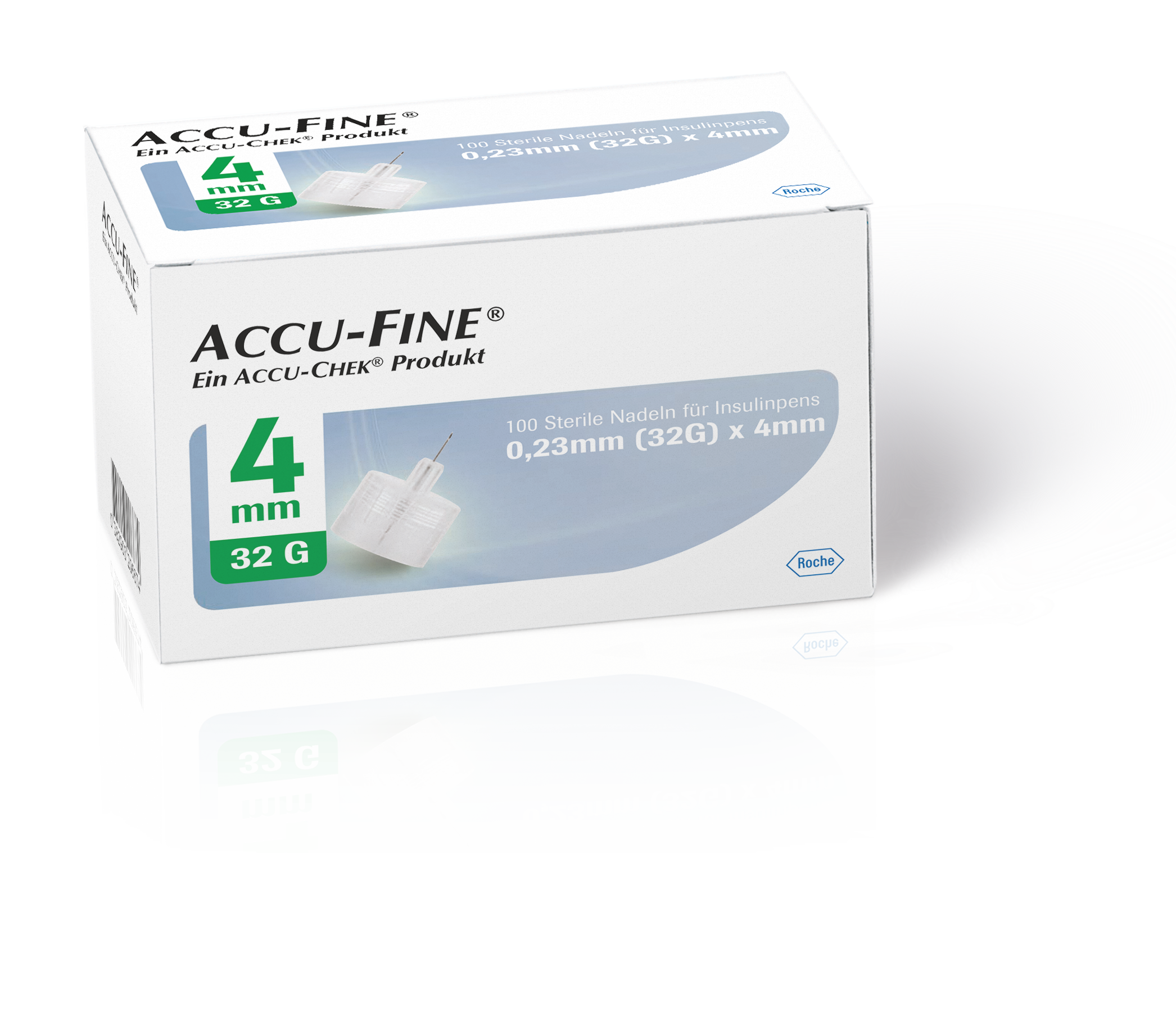 Accu-Fine Pen-Nadeln 32G 4mm 100 Stück Accu-Fine Pen-Nadeln 32G 4mm 100 Stück