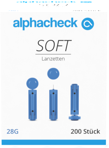 alphacheck soft Lanzetten 28G 200 Stück alphacheck soft Lanzetten 28G 200 Stück